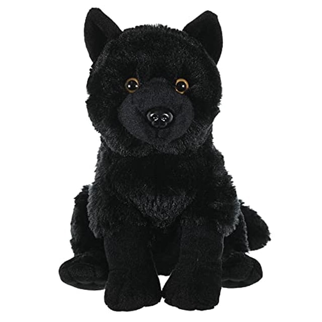 Wild Republic Wolf Plush, Animal relleno, peluche, regalos para niños, negro, 12 " Wild Republic WILD REPUBLIC