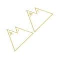 thumbnail image 6 of OUNONA Golden Wooden Frame Hanging Mirror with Acrylic Material for Reflection Easily Removable without, 6 of 8