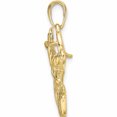 thumbnail image 2 of 10K Yellow Gold Polished Deer Head Charm (29 X 15) Made In United States 10k4870, 2 of 5