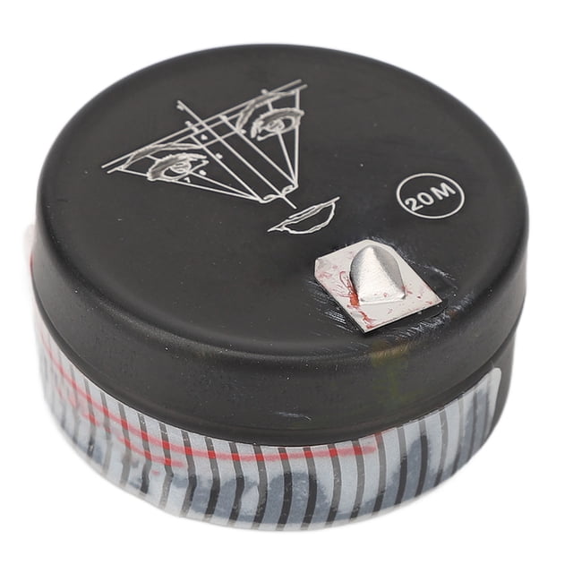 Eyebrow Mapping String, Prevent Spillage Inked Eyebrow Mapping String Cutting Device for Permanent Makeup Pink,Red