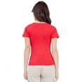 thumbnail image 3 of Playera Quarry Slim fit Básica Cuello Redondo Para Mujer, 3 of 4