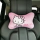thumbnail image 2 of Sanrioed My Melody Kuromi Hellokittys Cinnamoroll-almohada de felpa corta para reposacabezas de coche, almohada de hueso Kawaii de Animehellokittys 34 Fivean Toy model, 2 of 2