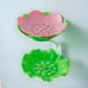 thumbnail image 1 of Jabonera, artículos esenciales para dormitorios, jabonera con forma de flor, jabonera de doble capa con drenaje, estante de pared sin perforaciones, artículos esenciales para dormitorios de chicas, ar, 1 of 1