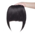 thumbnail image 3 of MY-LADY Clip in Bangs 100% Remy Human Hair Extension French Bang Thick Natural Full Front Neat Bangs Straight Fringe Bang One Piece Hairpiece, 3 of 10