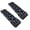 Black, variant on GZCW 2Pcs Off-Road Traction Boards,Recovery Boards,Traction Mat Recovery Tracks for Sand Mud Snow Track Tire Ladder