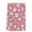 Rose, White, Cream, variant on Dark Grey Dog Paw Kitchen Towels Set of 1, Modern Geometric Abstract Aesthetics Absorbent Dish Towels for Kitchen, Microfiber Hand Towel, Quick Drying Tea Towel for Cleaning Decorative Dishcloths