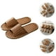 thumbnail image 3 of 1 par de pantuflas nórdicas tejidas de ratán y hierba para el hogar, para hombres y mujeres., 3 of 7