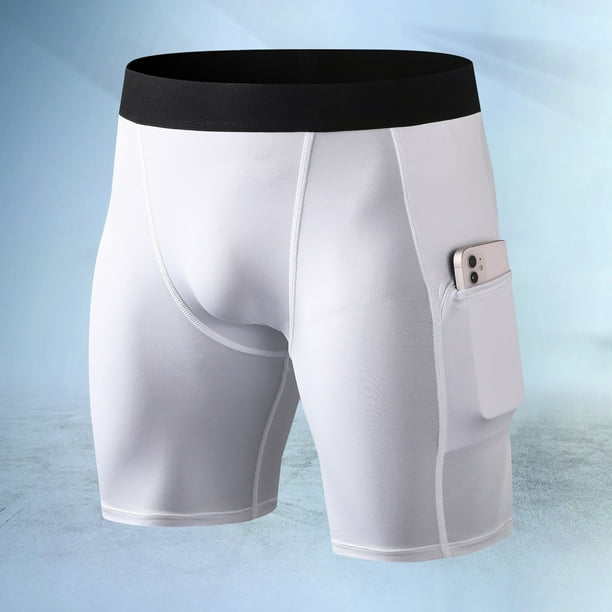 Hombres Pantalones cortos de compresión Fitness Ciclismo Secado rápido Gimnasio Entrenamiento Correr Abanopi Pantalones cortos deportivos