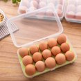 thumbnail image 2 of 15 Grilles Fournitures de Cuisine Boîte de Rangement pour Œuf Compact PP Oeuf Conteneur, 2 of 9