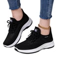 thumbnail image 3 of Sewkxo Womens Running Shoes Slip-on Walking Tennis Sneakers Lightweight Breathable Casual Soft Sole Mesh Workout Sports Shoes,Black 38, 3 of 4
