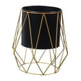 thumbnail image 5 of Metal Planter Stand Flower Holder Decorative Wrought Iron Props Flowerpot Holder geometric black, 5 of 8