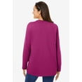 thumbnail image 3 of Woman Within Plus Size Perfect Long-Sleeve Crewneck Tee (Petite Available), 3 of 6