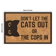 thumbnail image 3 of SIfdSeng Get it Fast Interesting Doormat for Decorative Door Mat Welcome Mat Doormat Floormat Party Daily for Front Door, 3 of 5