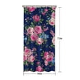 thumbnail image 5 of Pioneer Flower Floral Print Pattern Shower Curtain 36"x72" ,Bathroom Decorative Shower Curtains Set with 12 Hooks,Modern Waterproof Washable Shower Curtain, 5 of 6