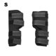 thumbnail image 4 of Protectores de piernas para mascotas Recuperación Rodilleras ajustables Soporte Protección Estabilidad Envolturas a prueba de lameduras Pequeño Mediano Negro S 2 piezas Advancent  PT000579-04, 4 of 7