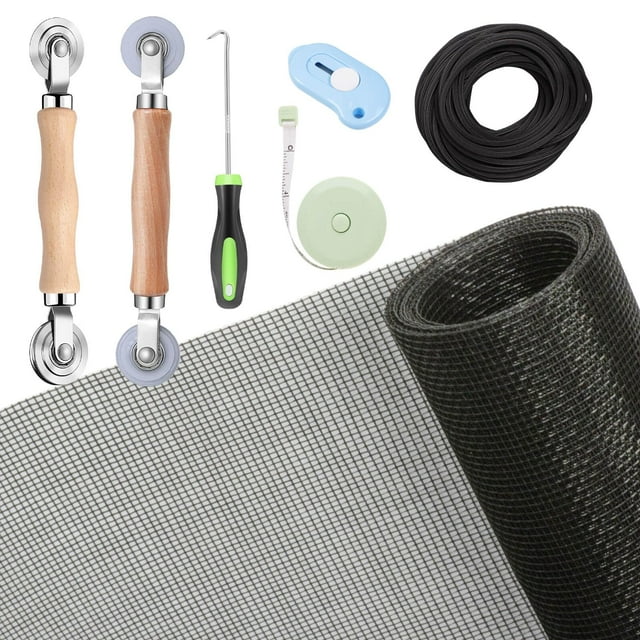 Kit de reparación de mosquiteras y puertas mosquiteras TOOLTRIZ 48x118