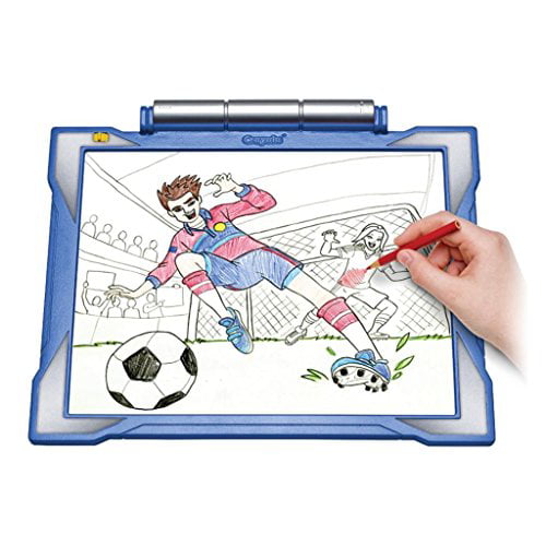 Crayola Light Up Tracing Pad - Teal, Kids Light Board For Tracing &  Sketching, Kids Toys, Gifts for Girls & Boys, 6+ [ Exclusive]