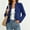 Blue-21, variant on LIBRCLO Womens Jean Jacket Long Sleeve Ruffle Peplum Denim Jackets Fall Lightweight Open Front Cardigan Outerwear