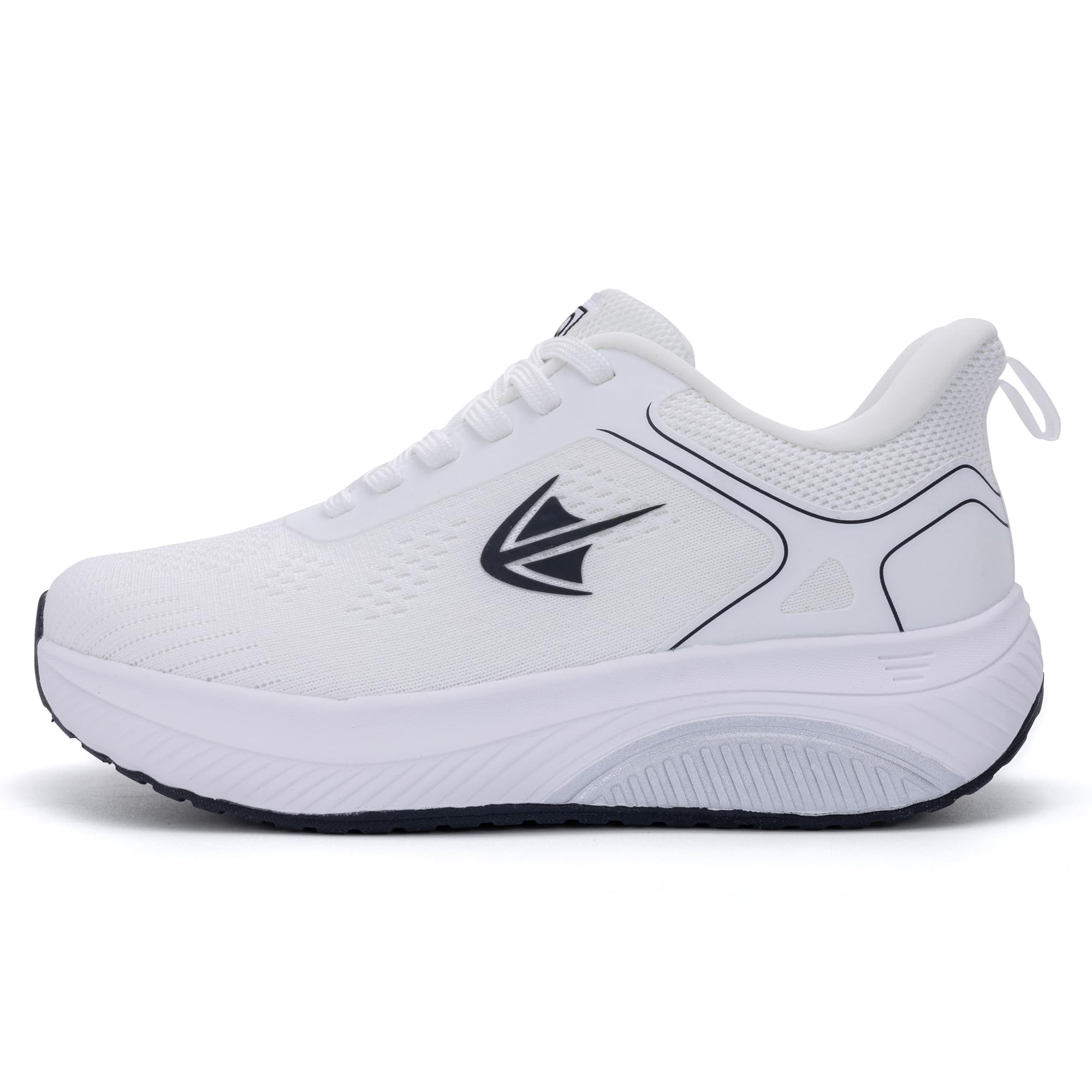 Jinta Shoes Women's Wide Toe Box Walking Shoes, Arch Support Orthotic Sneakers for Plantar Fasciitis Relief Size 9