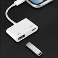 thumbnail image 3 of serony Converter Lightning to US 3.0 Compatible Cable Adapter for Camera Accessory Adapters Cables Digital Converters, 3 of 6