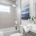 thumbnail image 4 of EcoNesxp 1/2 inch copper pipe sliding bathtub spout chrome with pull-up diverter, 4 of 5