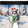 thumbnail image 4 of Hello Winter Border Collie Frosty Morning Walk Welcome Snowy Christmas All Over Print Boxer Briefs Underwear for Men Dad Borders Dog Lovers Gifts Idea - 02018, 4 of 6