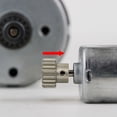 thumbnail image 3 of 32P Pinion Gear Set 3.175mm (1/8") Shaft 13T 14T 15T 16T Aluminum Alloy Motor Gears for 1/10 RC Car (4 Packs), 3 of 5