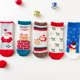 thumbnail image 3 of Calcetines de Navidad con patrón de dibujos animados para niños, calcetines de copo de nieve, moda de otoño e invierno, 5 pares, 3 of 3