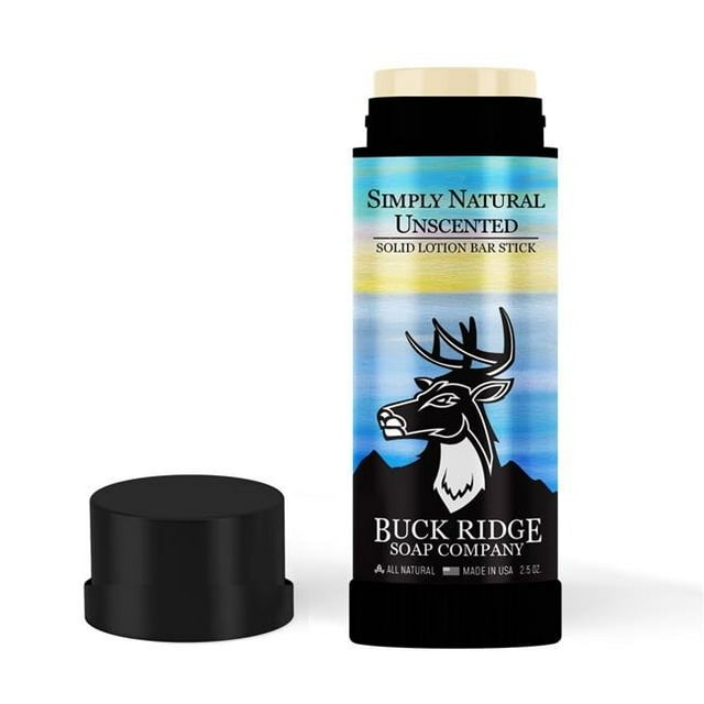 Buck Ridge Soap ANUNLORIONVe Simplement Naturel Non Parfumé Bâtonnet de Lotion