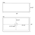 thumbnail image 2 of Barclay Barroca 33" Copper Farmer Sink, 2 of 2