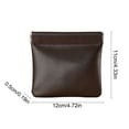 thumbnail image 3 of hulanddfd Jewelry Travel Bag, Faux Leather Snap-Close Coin Purse Small Makeup Bag for Purse, 3 of 6