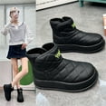 thumbnail image 4 of Women's Winter Warm Snow Boots, Waterproof Mid Calf Boots Outdoor Anti-slip Height Increase Shoes Warm Comfortable Winter Shoes, 4 of 6