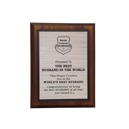 Aahs Engraving Worlds Greatest Plaques (Best Husband In The Word, (Best Marijuana Growers In The World)