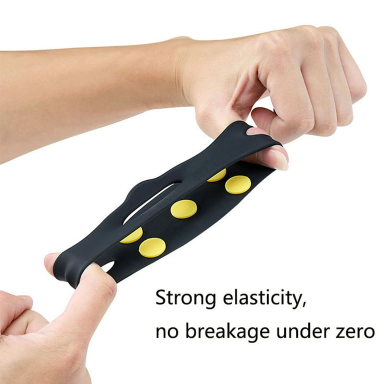 Crampons Non-slip Shoe Covers, Snow Hiking Spike Chains, 8-tooth Manganese Steel Simple Outdoor Spikes
