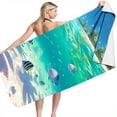 thumbnail image 2 of Toallas de baño para mujer, pijamas estampados de moda y tendencia, toallas de baño para natación, toallas de playa, toallas para mujer, 2 of 2