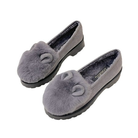 

YAZI Women s Cally Faux Fur Slipper
