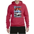 thumbnail image 2 of Wild Bobby, Mustang Ford Classics Cars and Trucks Unisex Graphic Hoodie Sweatshirt, Vintage Heather Red, Large, 2 of 6