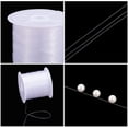 thumbnail image 5 of 0.4mm Clear Fishing Line Invisible Nylon Thread Jewelry String Wire Xmas Cord String Crystal Beading Cords for Christmas Tree Party Decor Jewelry Bracelet Making 40 Yards, 5 of 5
