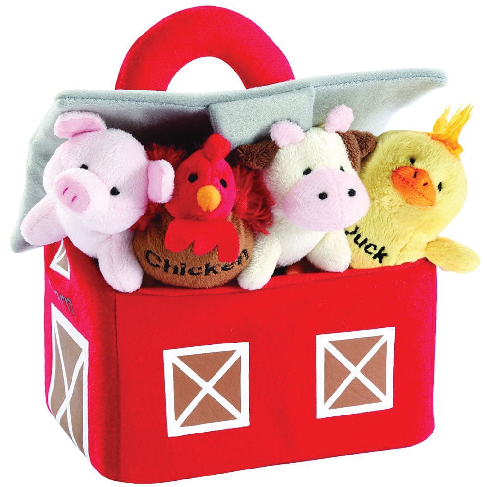 barnyard stuffed animals