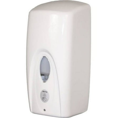 Impact Products Hands Free Soap Dispenser Automatic - Support 6 x AA Battery - Key Lock - White - 1Each