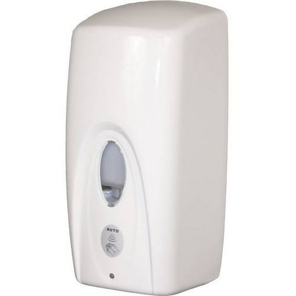 Impact Products Hands Free Soap Dispenser Automatic - Support 6 x AA Battery - Key Lock - White - 1Each