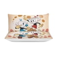 thumbnail image 3 of The Cuphead Show 3-Piece Bedding Set Warm And Comfortable Soft Duvet Cover Bed Set with 1 Duvet Cover And 2 Pillowcases for Boys Girls Kids Adult Bedroom All Season 102"x90", 3 of 8