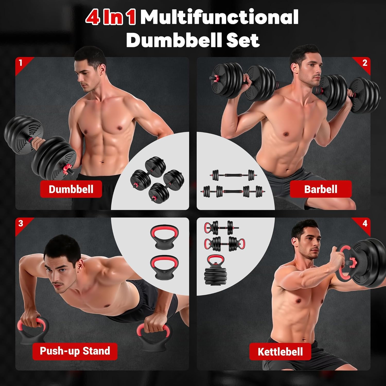 Goimu Preacher Curl Bench, Seated Arm Isolated Barbell Dumbbell Bicep Station, Adjustable Bicep Curl Machine with 5 Bar Holders,Dumbbell Holder for Home Gym