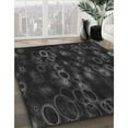 thumbnail image 2 of Ahgly Company Indoor Square Patterned Midnight Gray Area Rugs, 3' Square, 2 of 6