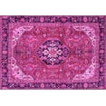 thumbnail image 1 of Ahgly Company Indoor Rectangle Medallion Pink Traditional Area Rugs, 2' x 4', 1 of 4