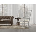 thumbnail image 5 of Carolina Classic Belmont Wooden Slat Rocker in White, 5 of 6