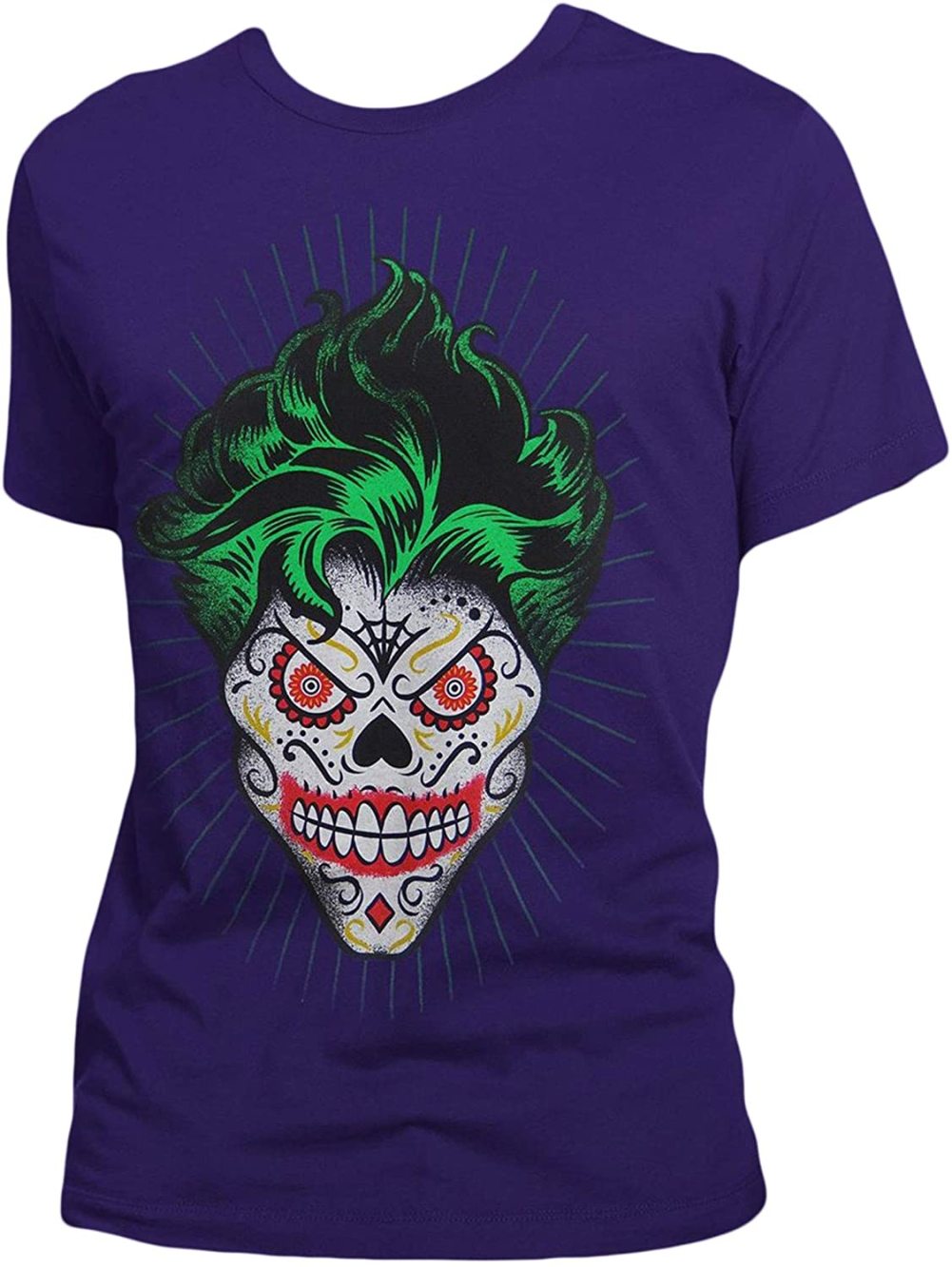 DC Comics The Joker Sugar Skull Shirt 