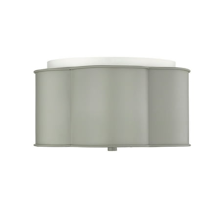 

Millennium Lighting 21203 3 Light 14 Wide Flush Mount Drum Ceiling Fixture - Grey