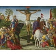 thumbnail image 2 of Benvenuto di Giovanni 24x20 Gold Ornate Framed and Double Matted Museum Art Print Titled - The Crucifixion (Probably 1491), 2 of 4