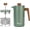 34oz Green, variant on French Press – 350ml Stainless Steel Coffee Press, 2 Cup Cafetiere for Ground Coffee, Portable French Press
